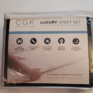 Luxury Sheet Set - Black